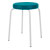 Gymnastikhocker Standard mit Komfort-Polster,  38 cm, Gestellfarbe wei