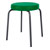 Gymnastikhocker Standard mit Komfort-Polster,  38 cm, Gestellfarbe anthrazit