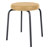 Gymnastikhocker Standard mit Komfort-Polster,  38 cm, Gestellfarbe anthrazit