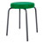 Gymnastikhocker Standard mit Komfort-Polster,  38 cm, Gestellfarbe anthrazit