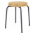Gymnastikhocker Standard mit Komfort-Polster,  38 cm, Gestellfarbe anthrazit