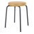 Gymnastikhocker Standard mit Komfort-Polster,  38 cm, Gestellfarbe anthrazit