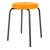 Gymnastikhocker Standard mit Komfort-Polster,  38 cm, Gestellfarbe anthrazit