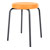 Gymnastikhocker Standard mit Komfort-Polster,  38 cm, Gestellfarbe anthrazit