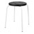 Mehrzweckhocker Standard mit PU-Sitzflche,  35 cm, Gestellfarbe wei