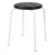 Mehrzweckhocker Standard mit PU-Sitzflche,  35 cm, Gestellfarbe wei