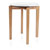 Gymnastikhocker-Set aus Holz inkl. Sitzkissen aus Kunstleder, Set 2-tlg.