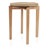 Gymnastikhocker-Set aus Holz inkl. Sitzkissen aus Kunstleder, Set 2-tlg.