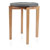 Gymnastikhocker-Set aus Holz inkl. Sitzkissen aus Kunstleder, Set 2-tlg.