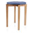 Gymnastikhocker-Set aus Holz inkl. Sitzkissen aus Kunstleder, Set 2-tlg.