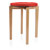 Gymnastikhocker-Set aus Holz inkl. Sitzkissen aus Kunstleder, Set 2-tlg.