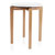 Gymnastikhocker-Set aus Holz inkl. Sitzkissen aus Kunstleder, Set 2-tlg.