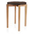 Gymnastikhocker-Set aus Holz inkl. Sitzkissen aus Kunstleder, Set 2-tlg.