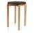 Gymnastikhocker-Set aus Holz inkl. Sitzkissen aus Kunstleder, Set 2-tlg.