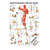 Mini-Poster Krafttraining Beine, LxB 34x24 cm