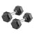 Hex Kompakthantel aus Gummi, 3 kg, Stck