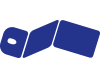 3-teilig mit Dachstellung
