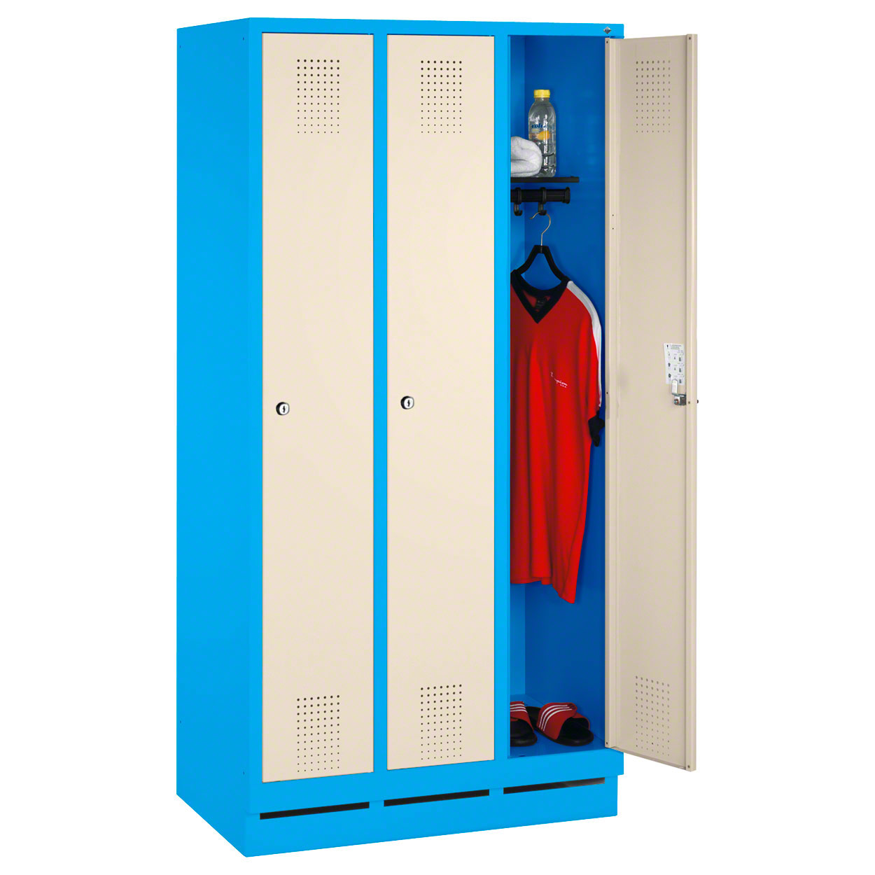Spindschrank Mit 3 Abteilen Abteilbreite 30 Cm Gunstig Online