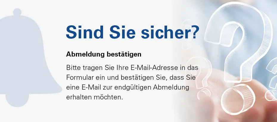 Newsletter abbestellen