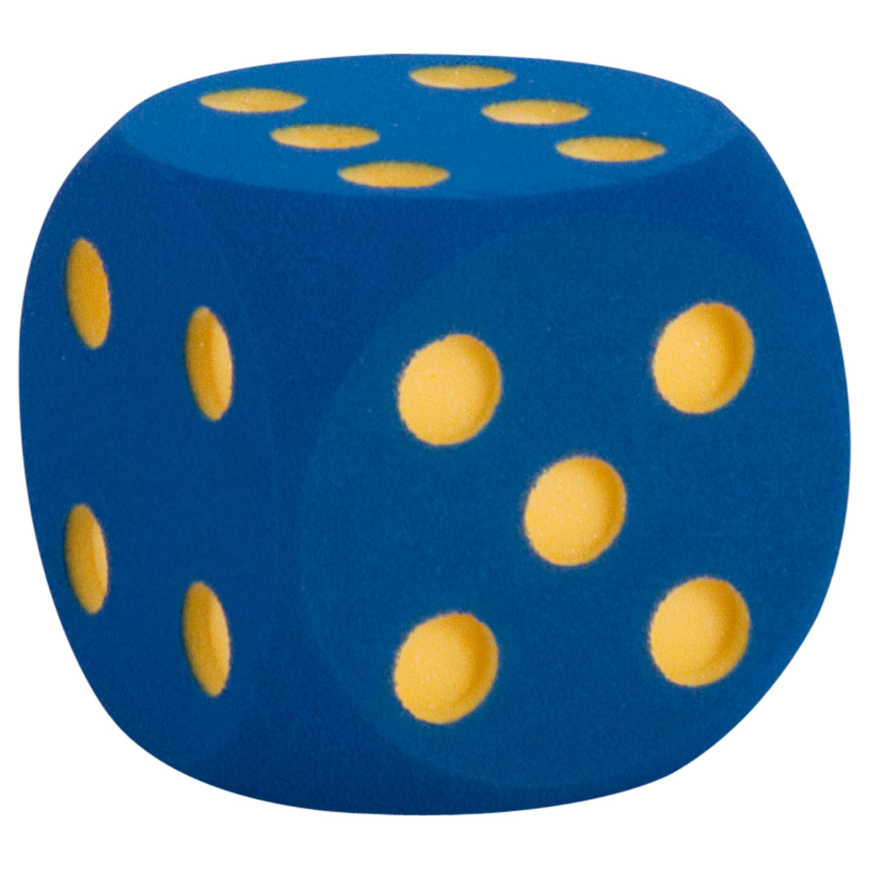 VOLLEY Spielwürfel Schaumstoffwürfel Softwürfel Augenwürfel unbeschichtet<br> 16 cm