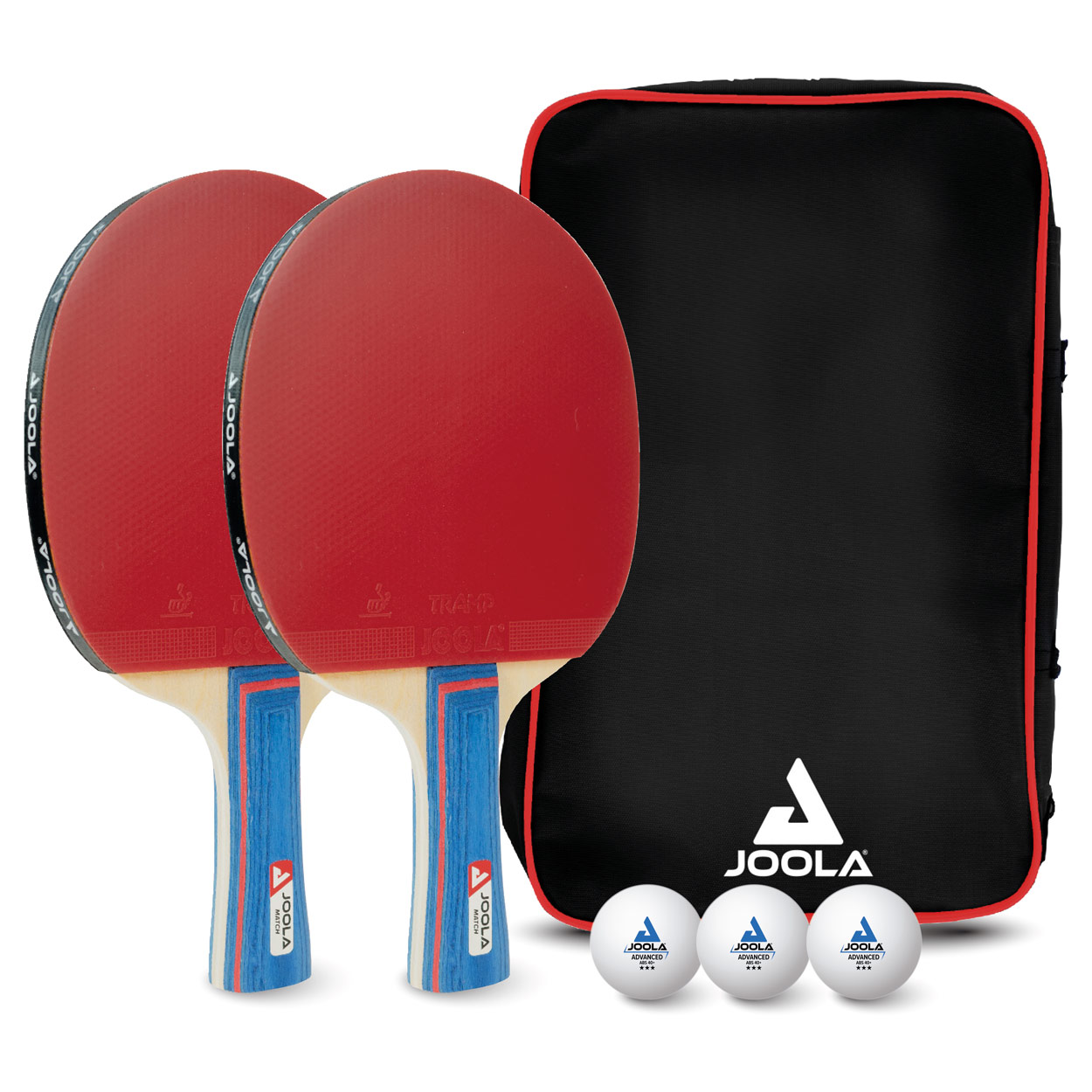 JOOLA Tischtennis-Set DUO, 2 TT-Schläger + 3 TT-Bälle günstig online kaufen  | Sport-Tec