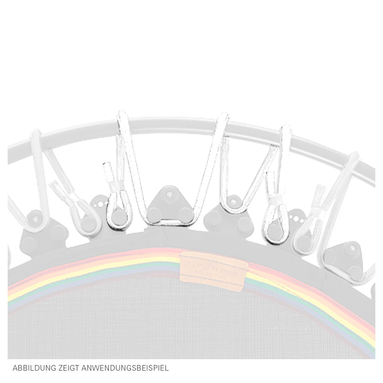 Gummikabel für Trimilin Jump Trampolin<br> Weiß