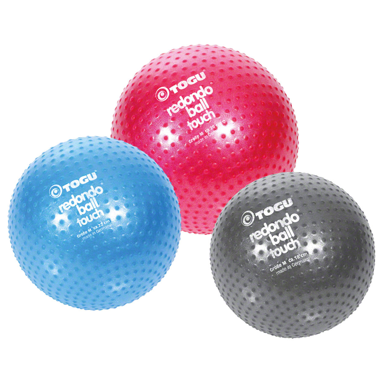 TOGU Zeitlupenball Blau - Training Ball Volleyball Handball Basketball 35cm