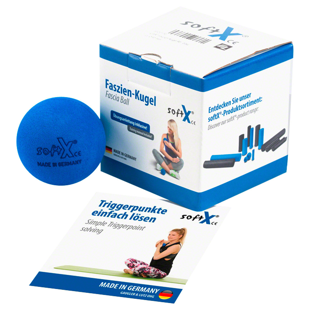 softX® Faszien-Kugel 65<br> Massage Rolle