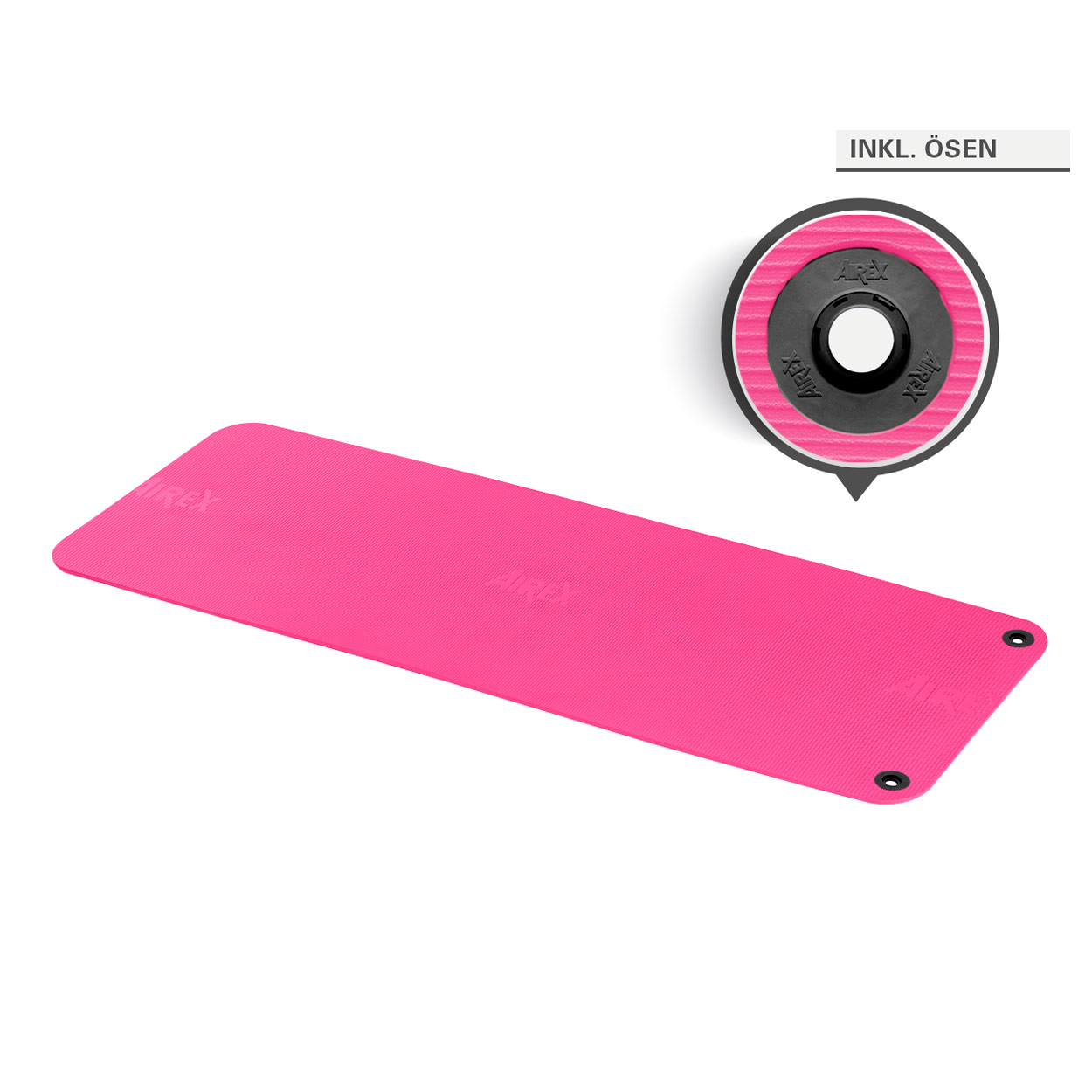 AIREX Gymnastikmatte Fitline 140 inkl. Ösen<br> Turnmatte