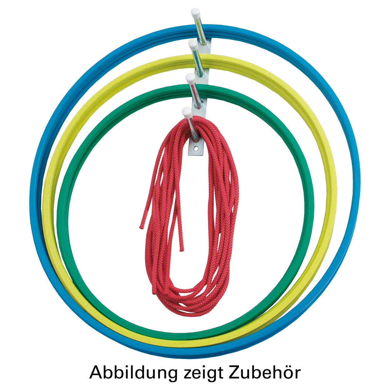 Sport-Tec Aufhängevorrichtung für Gymnastikreifen Wandhalter Wandhalterung Hula-Hoop