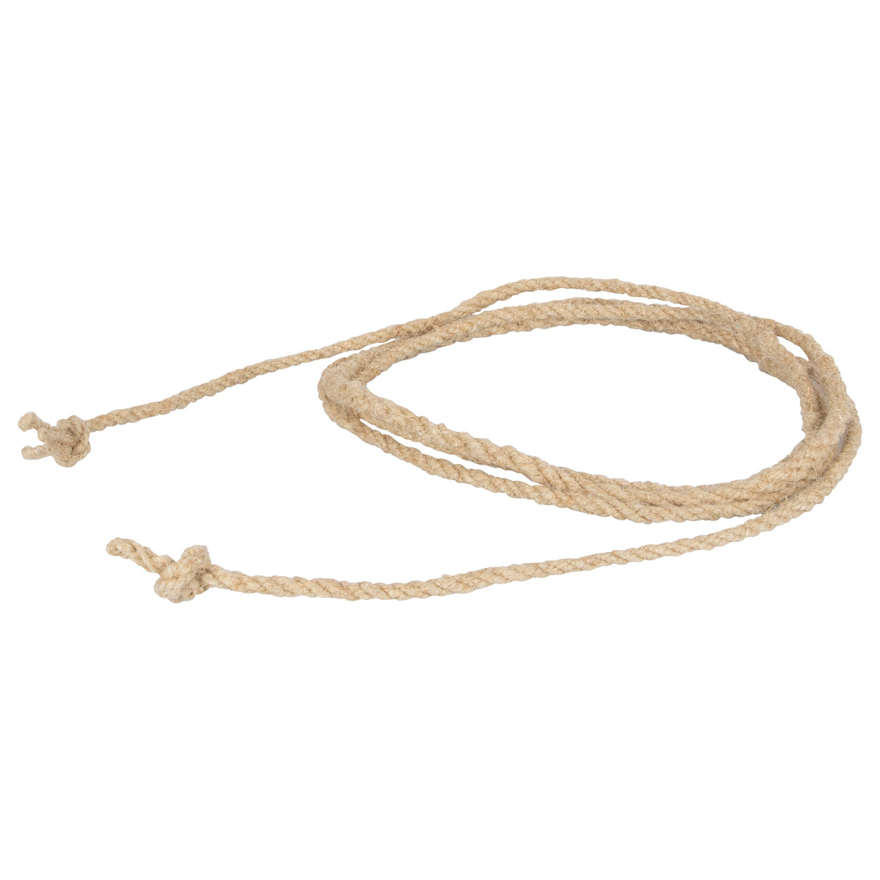 Springseil aus Hanf mit verstärkter Mitte Sprungseil Hüpfseil Seilspringen
