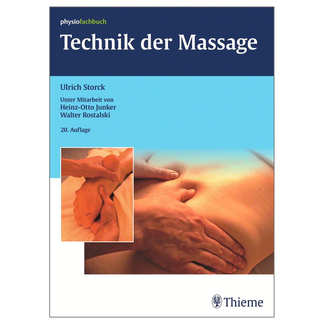 Buch Technik der Massage Massage Lernen Massieren Lernen Physiotherapie 196 S.