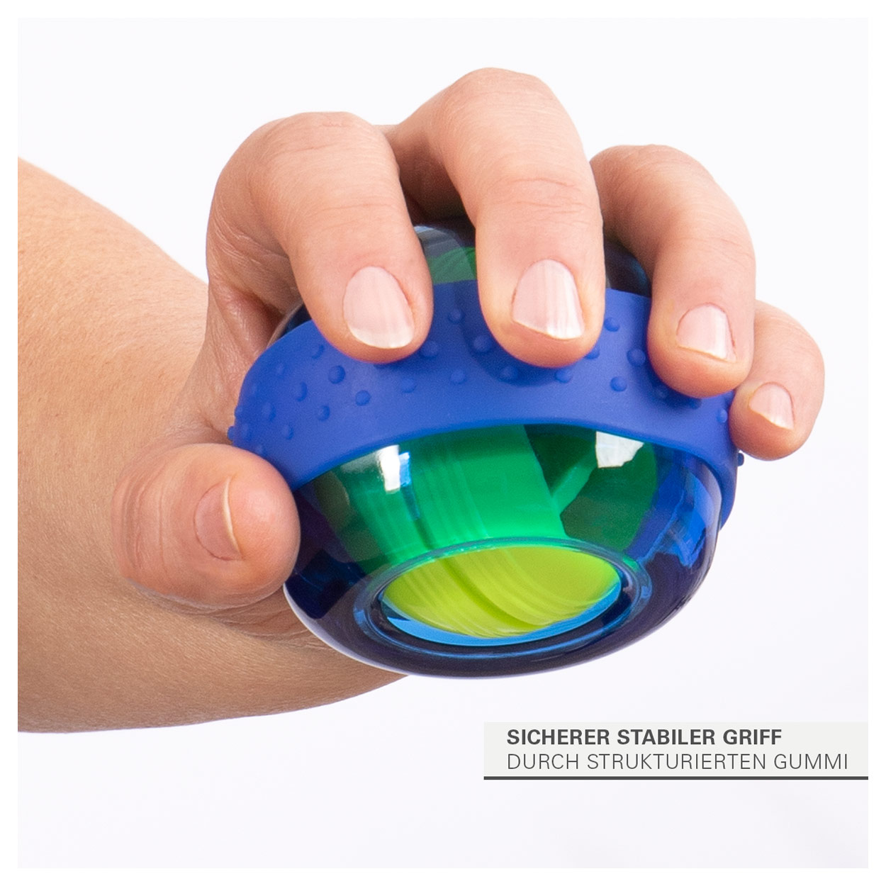 Spaceball Handtrainer mit Übungsanleitung