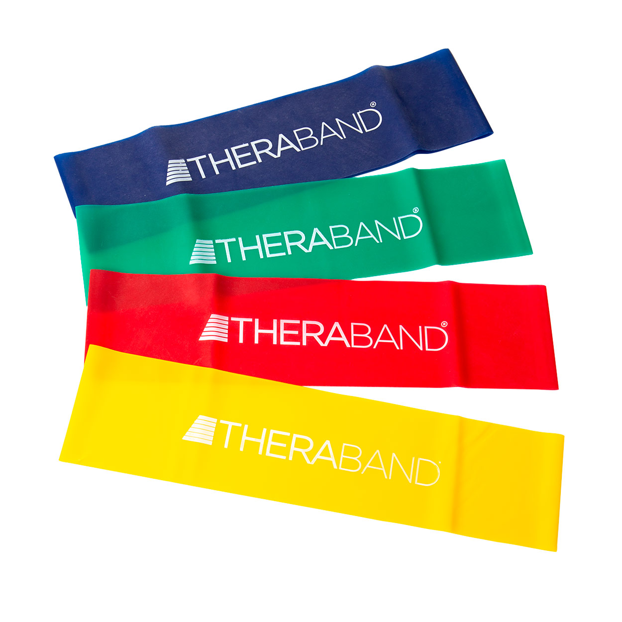Thera-Band Loop Elastico Per Allenamento, 7,6x30,5 Cm, Forte Resistenza, Verde, Fisioterapia - 2