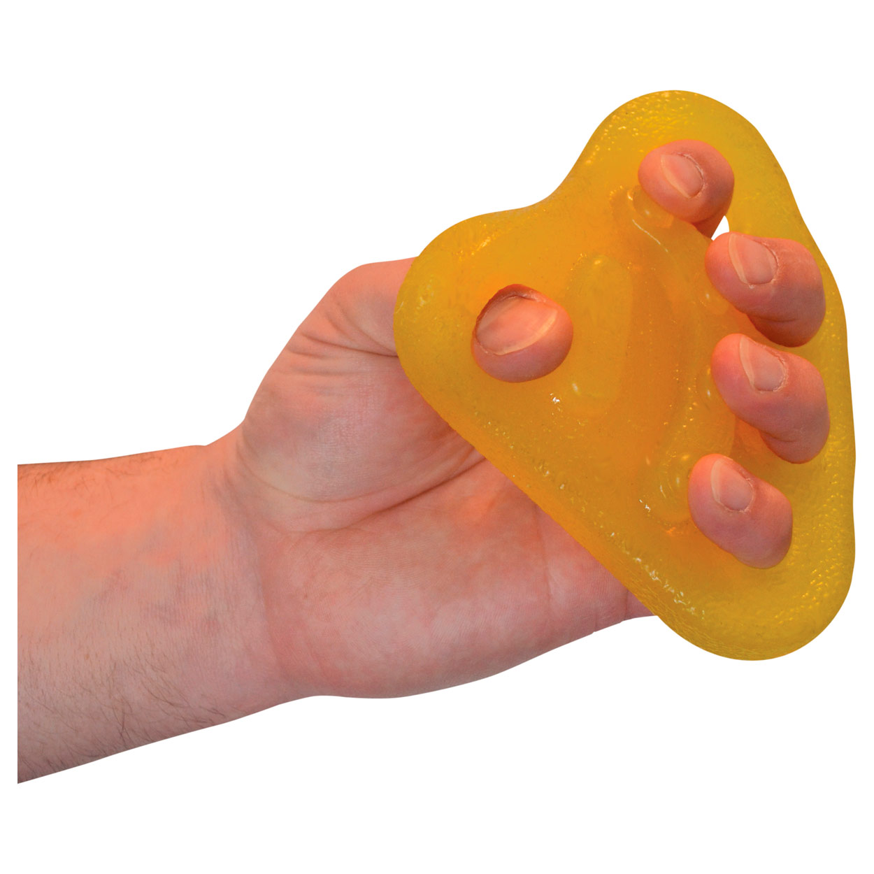 Power-Web Flex Grip Handtrainer Fingertrainer Unterarmtrainer: Leicht<br> Gelb