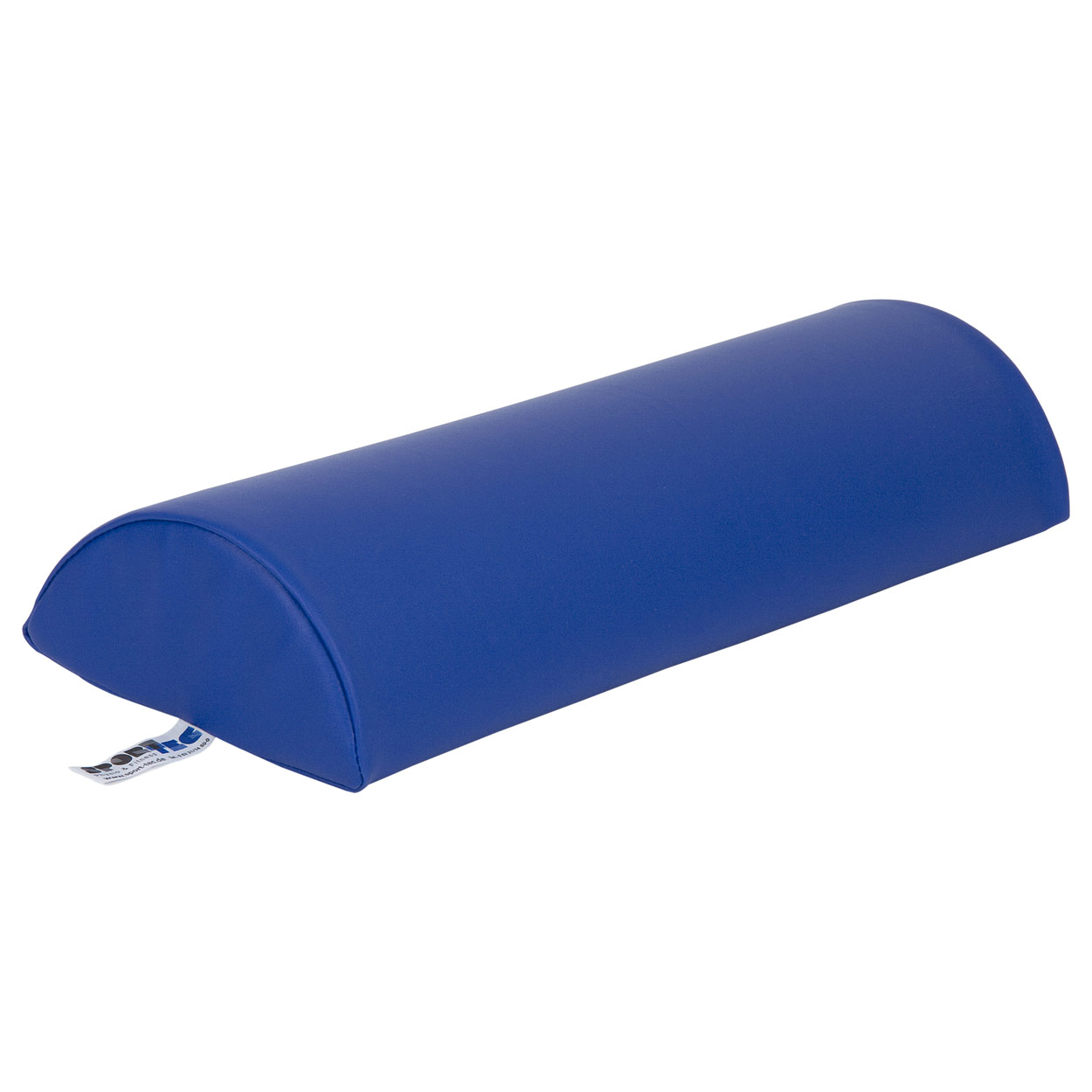 Halbrolle Lagerungsrolle Lagerungskissen mit Kunstlederbezug 50x18x9 cm<br> Blau