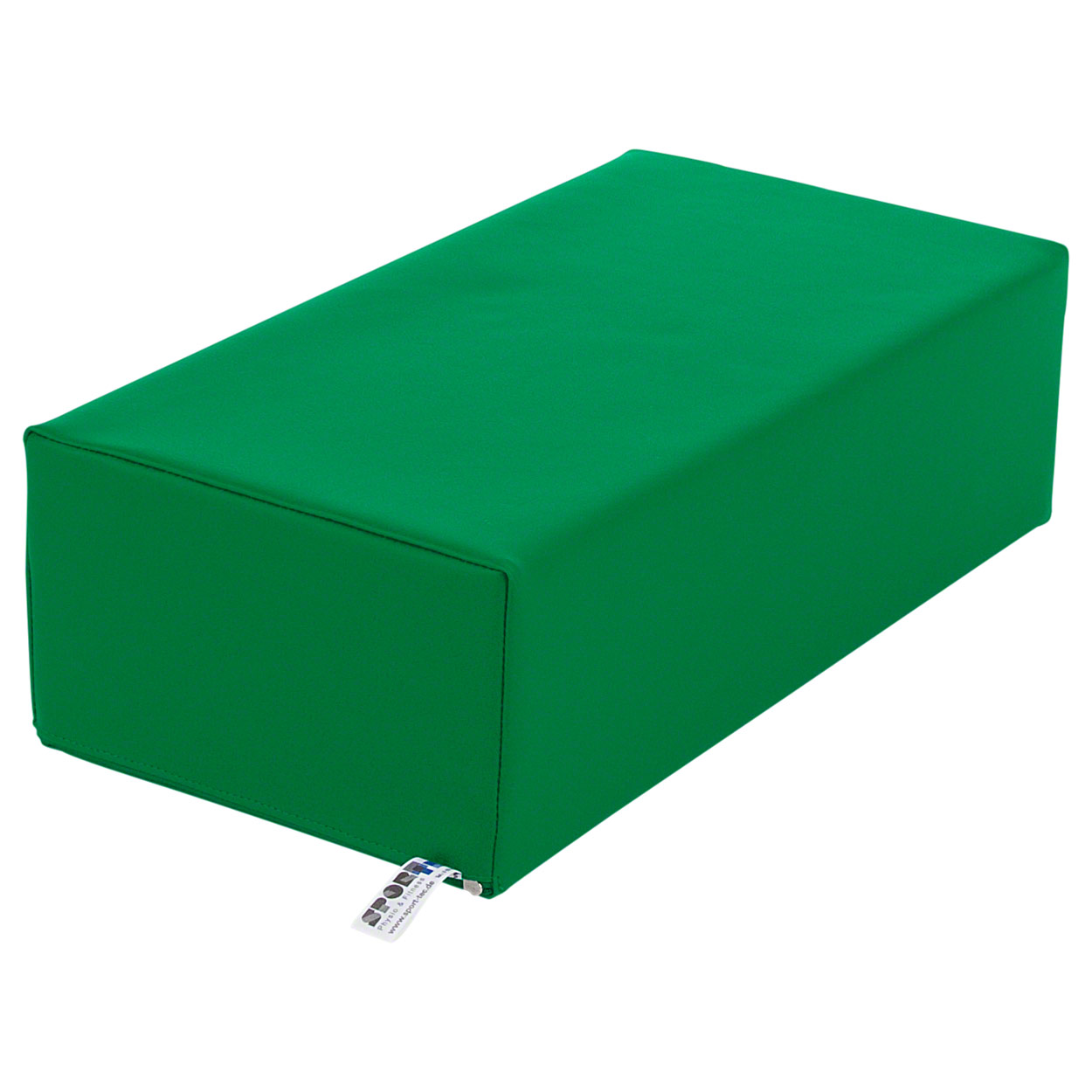 Stufen-Lagerungskissen Stufenlagerungswürfel Lagerungswürfel 50x25x15 cm<br> Grün