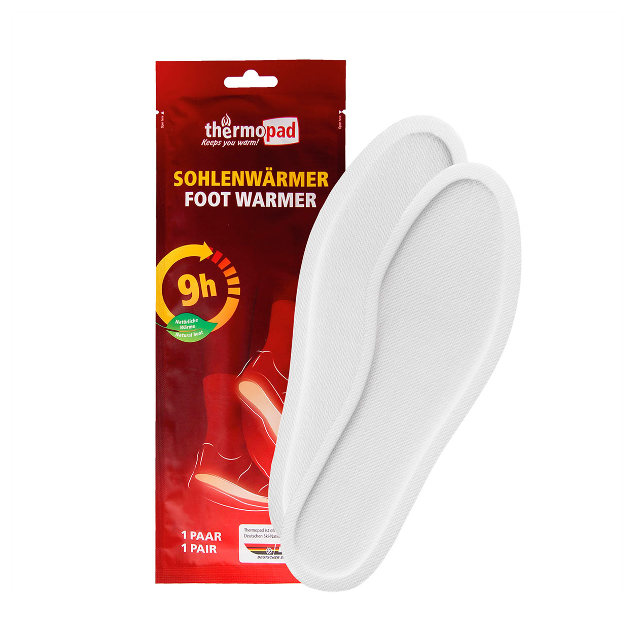 Thermopad Fußwärmer Größe L<br> Paar