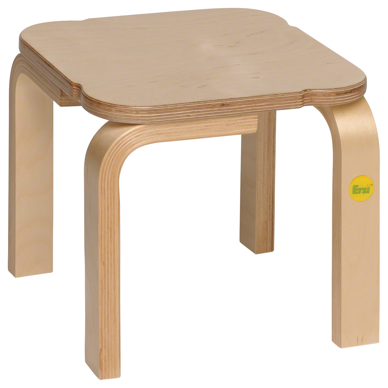 Hocker 25 aus Formholz<br> 27x27 cm