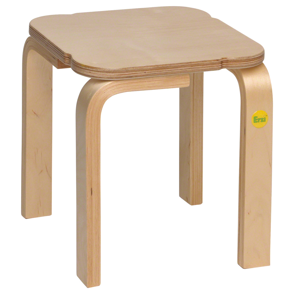 Hocker 30 aus Formholz<br> 27x27 cm