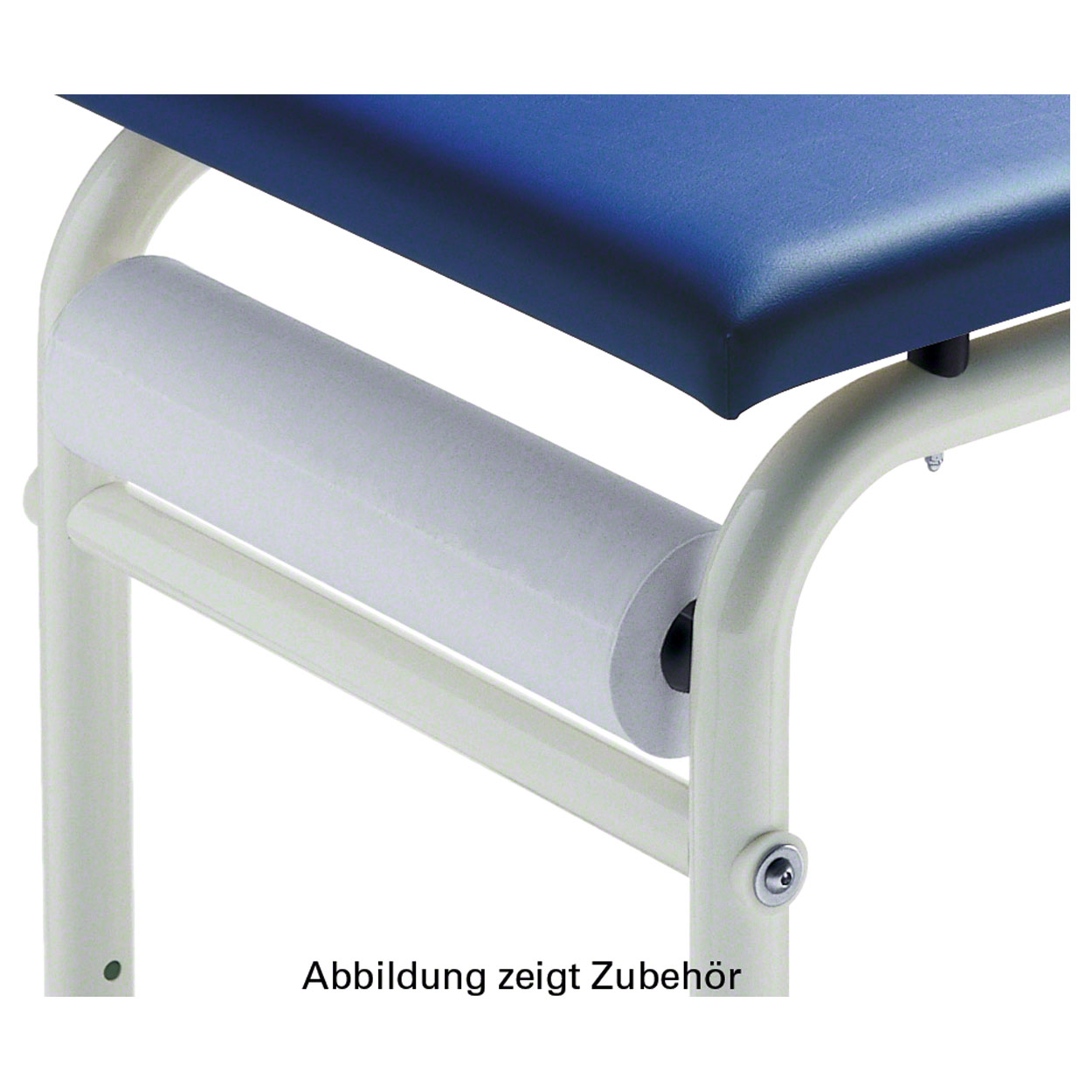 Papierrollenhalter für Sport-Tec Therapieliege O-Line<br> verchromt