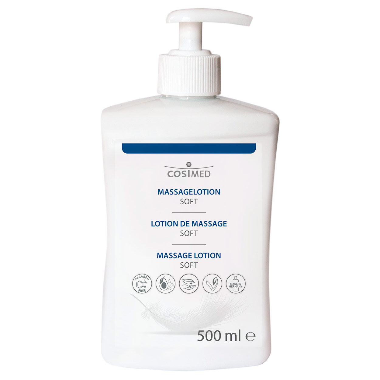 cosiMed Massagelotion Soft mit Druckspender<br> 500 ml