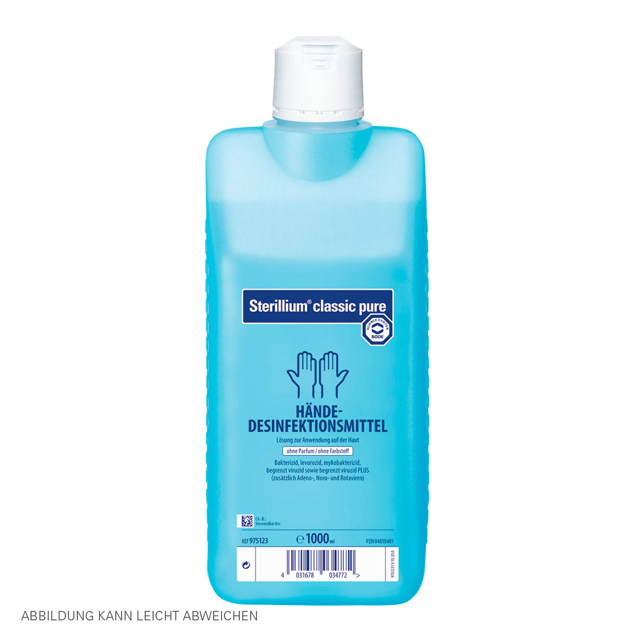 Sterillium Hände-Desinfektionsmittel Classic Pure<br> Hautdesinfektion