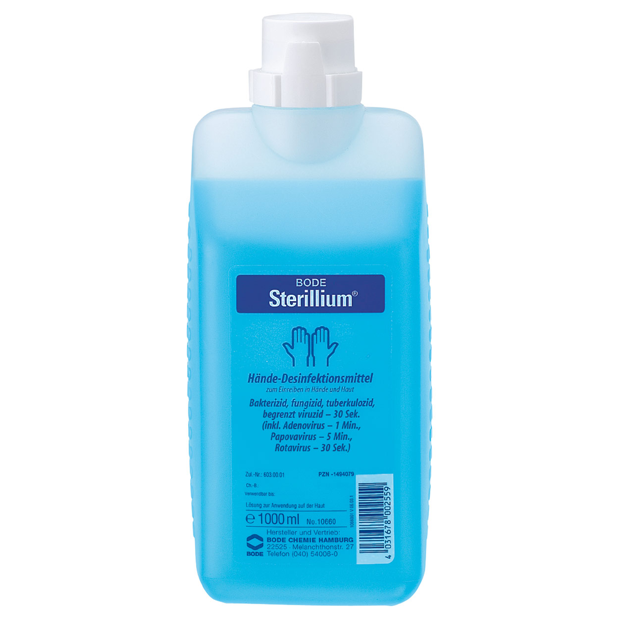 Sterillium Hände-Desinfektionsmittel<br> Hautdesinfektion