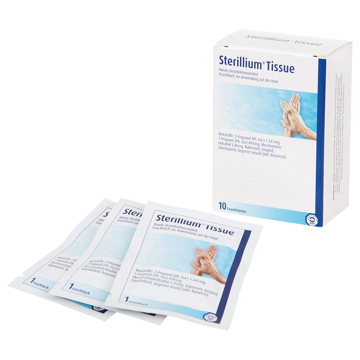 Sterillium Tissue Desinfektionstücher<br> Händedesinfektion
