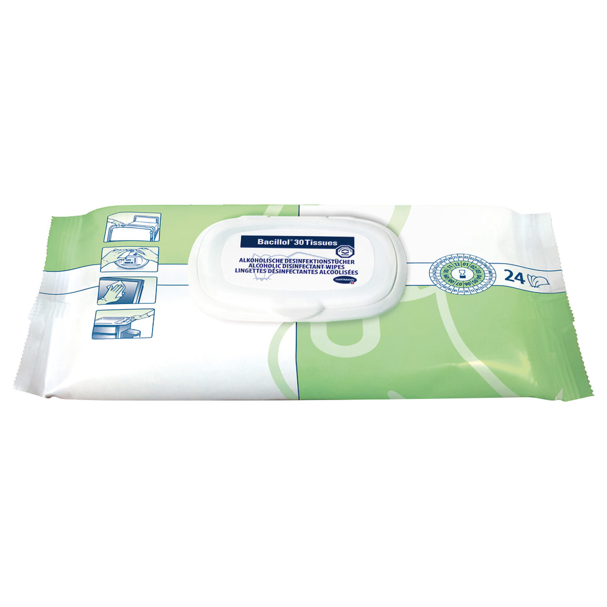 Bacillol 30 Tissues Flächendesinfektionstücher<br> 24 Stück