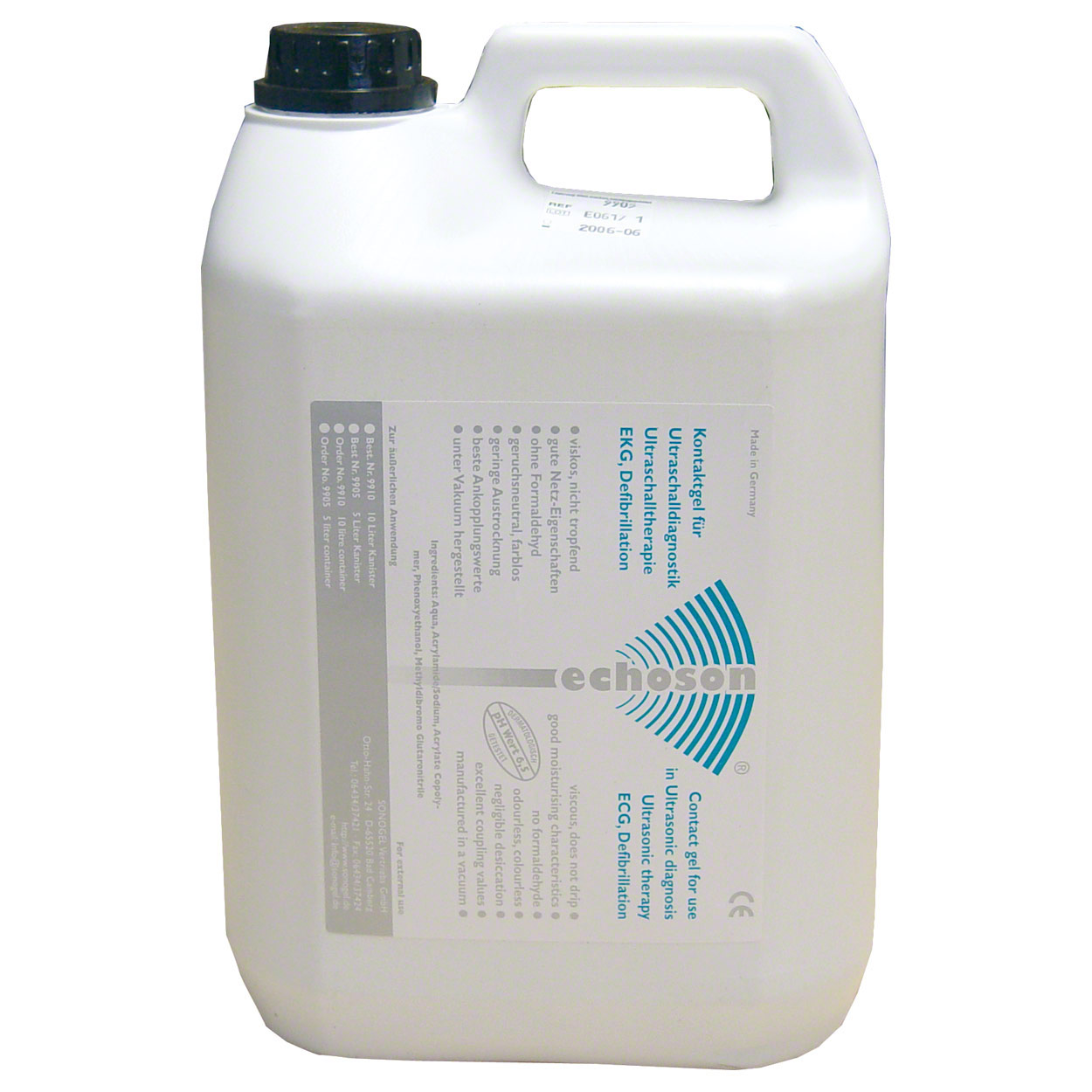 Ultraschallgel 5 Liter Echoson<br> Ultraschall Gel
