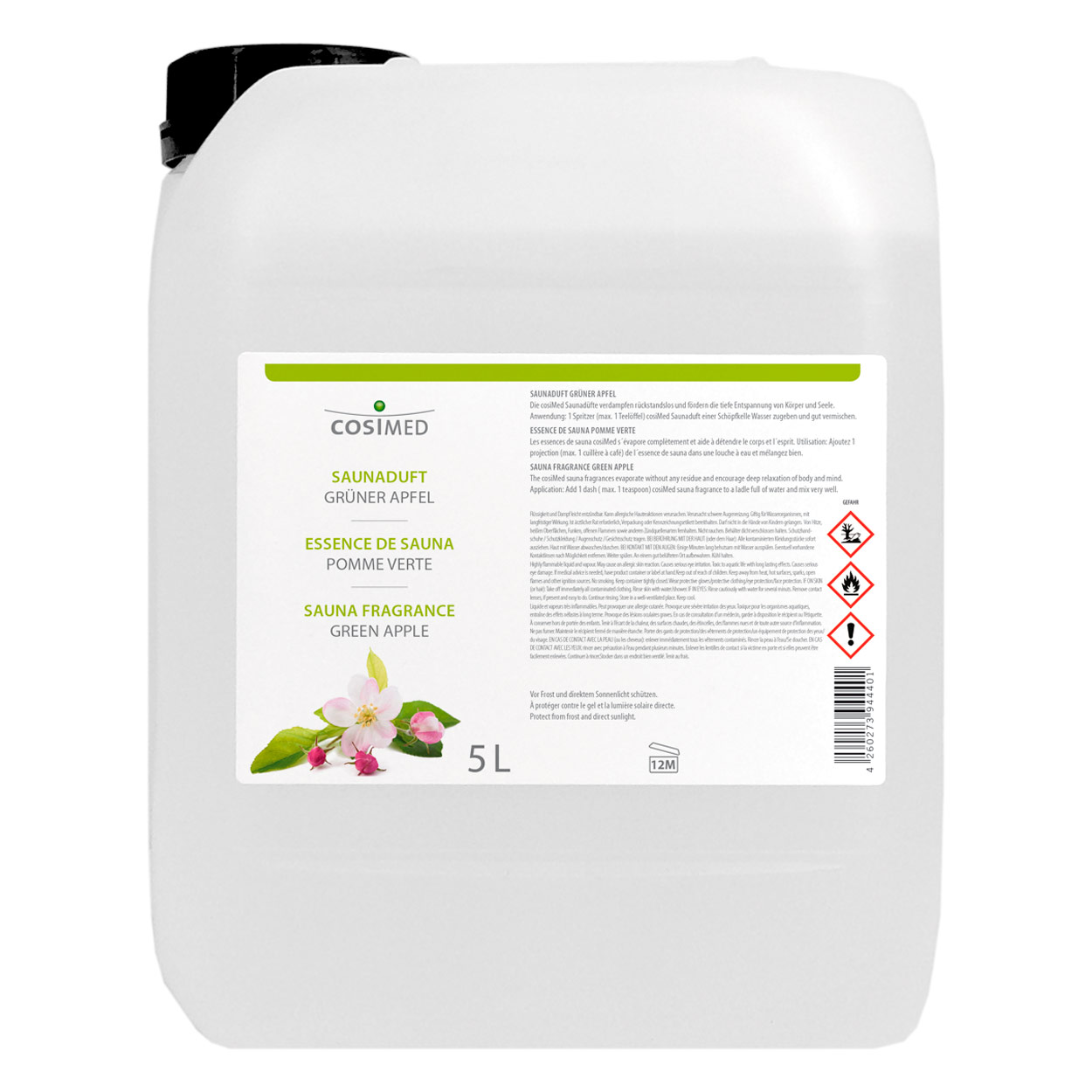 cosiMed Saunaduft grüner Apfel<br> Konzentrat