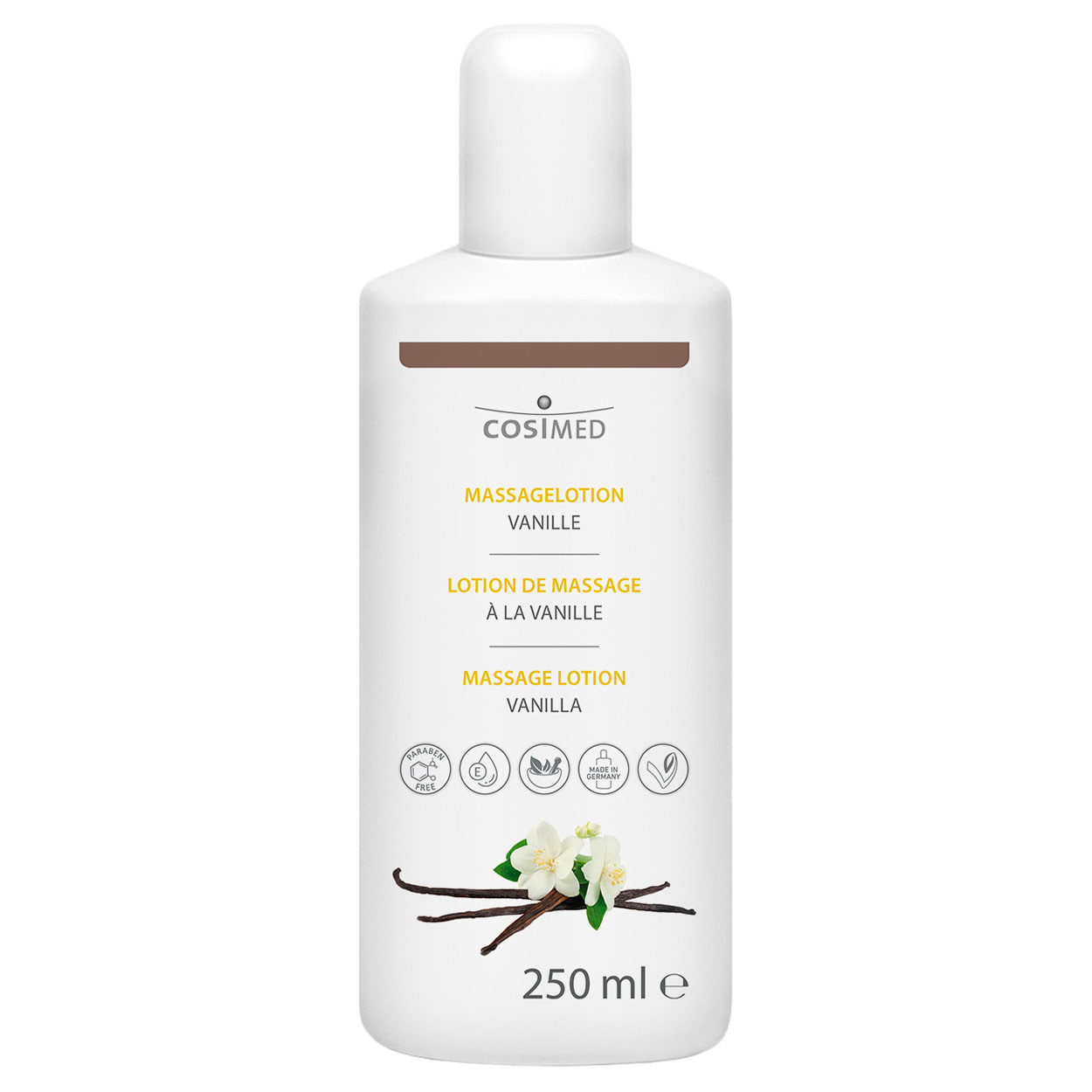 cosiMed Massagelotion Vanille<br> 250 ml