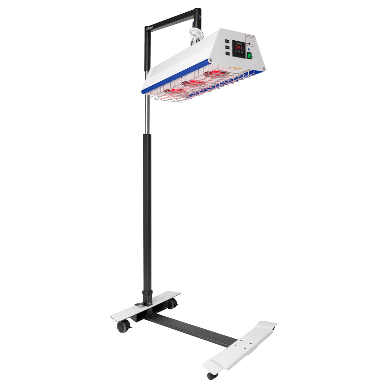 Rotlichtstrahler TGS Therm 3 Stativmodell inkl. Stativ<br> Blau